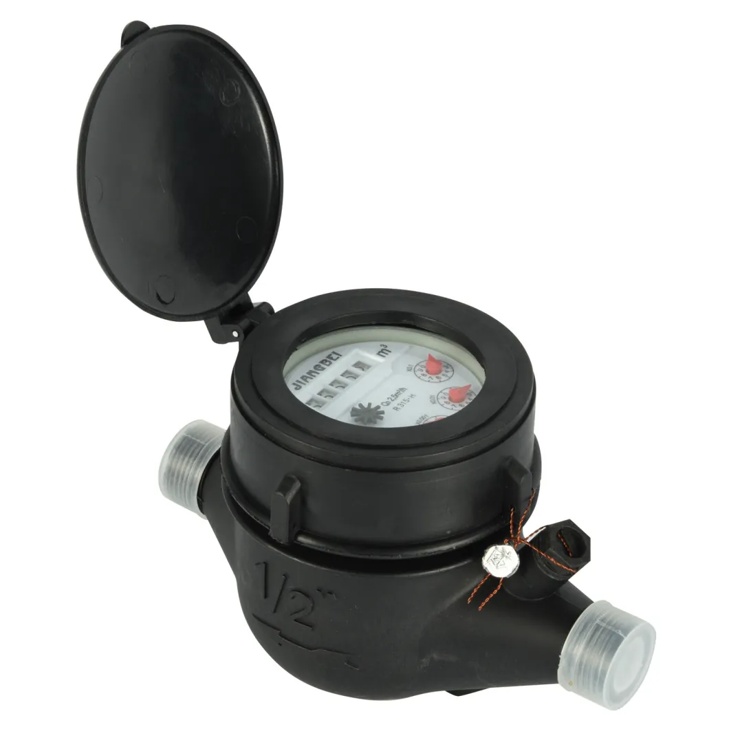 Plastic Horizontal Volumetric Water Meter Class C/ Class D